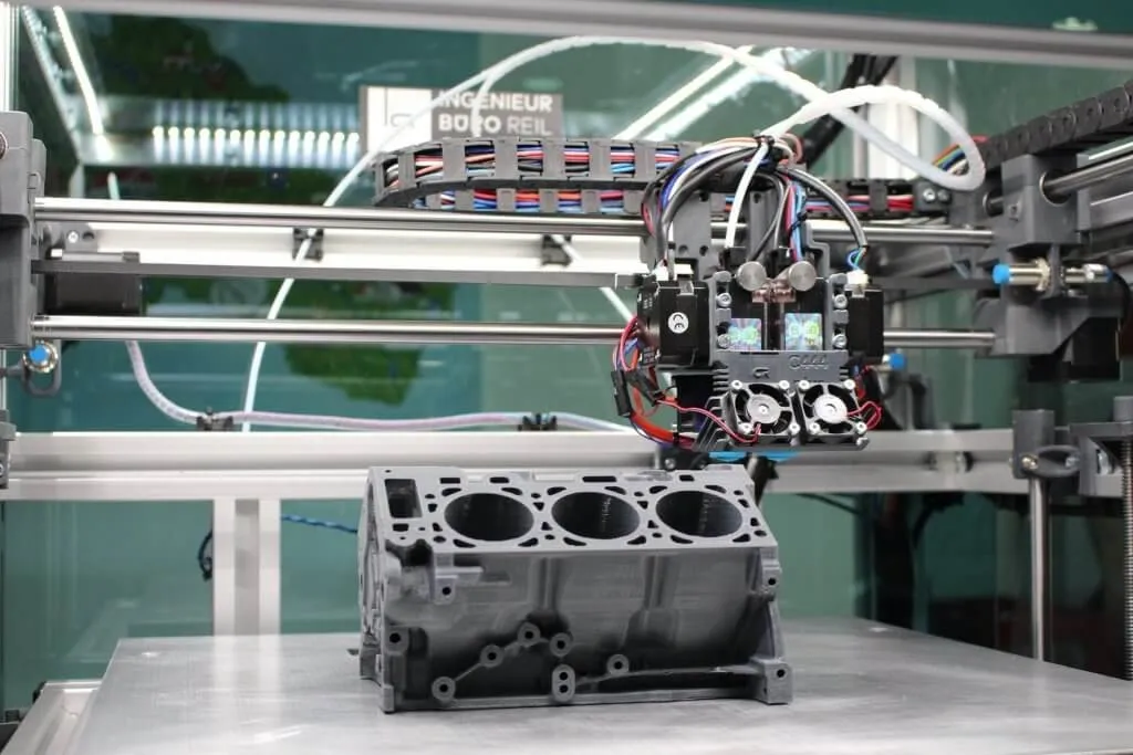 3d printed automotive cylinder block