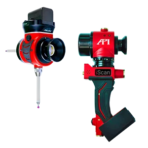 laser tracker handheld targets menu